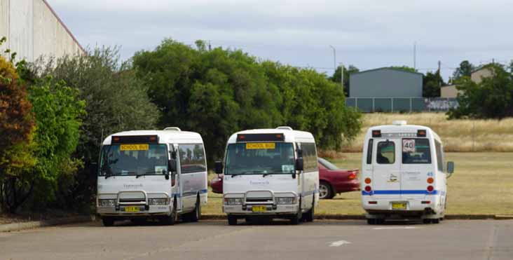 Tamworth Buslines Fuso Rosa 46 47 & 45